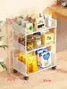 Prateleira de cozinha para lanches, pequeno organizador de mesa, armazenamento multifuncional para copos, armário de várias camadas para a bancada