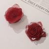 Chica japonesa estilo preppy tela mini espina rosa DIY tocado hecho a mano accesorios para el cabello accesorios para el cuello al por mayor