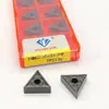 Inserto de carburo triangular resistente al desgaste CNC TNMG160404-PM para herramienta de torneado interno basto cabezal de corte de torno