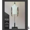 Adereços de Exibição de Roupas Manequins de Corpo Inteiro e Meio Corpo para Fotografia, Cabide para Exibição de Ternos e Roupas Masculinas.