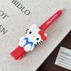 Sanrio Hello Kitty Grampo de cabelo Bico de pato Grampo de cabeça Franja lateral Grampo de cabelo quebrado Acessórios de cabelo fofos e doces 2025 Novo estilo