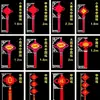 Luz de Calle LED Luminosa con Nudo Chino Poste de Luz de Calle para Exteriores Decoración Colgante Decoración del Festival de Linternas Rojas Iluminación de Carretera Luz de Paisaje