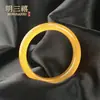 Mismo Estilo que en las Tiendas DoradasFresco y Refrescante Vid Blanco Transparente como el Hielo Ojo de Gato Pulsera de Nuevo Estilo Chino con un Estilo Nacional de Alta Gama en Rosa