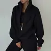 Primavera 2026 Ropa Europea y Americana para Mujer Amazon Conjunto de Dos Piezas Sudadera Polar Deportivo Callejero Casual Moda para Mujer