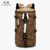 Mochila de Lona Mais Vendida Mochila Masculina Grande Capacidade Bolsa de Ombro para Viagem Bolsa Multifuncional para Computador Viagem Deslocamento