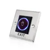 Interruptor de abertura de porta por indução infravermelha interruptor de acesso automático para portas estreitas botão de porta sensível ao toque tipo 86 12V/24V