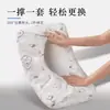 Fronhas descartáveis, embaladas individualmente, fronhas de viagem, extra grandes e grossas, roupa de cama de hotel, capas de travesseiro sem lavagem, resistentes à sujeira