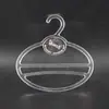 Colgador de Bufandas Colgador de Corbatas Colgador para Bufandas de Seda Colgador de Toallas Ganchos de Almacenamiento para Chal Colgador de Exhibición de Anillo de Plástico Multifuncional