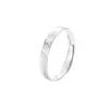 Anillo de Plata de Ley S925 Ojo de Gato Amor para Mujer Nicho Lujo Ligero Gama Alta Casual Más Fácil de Combinar Anillo para Dedo Índice Regalo de Cumpleaños