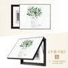 Pintura Decorativa Moderna Minimalista para Caja de Medidor Eléctrico con Plantas Verdes, Cuadro Colgante para Caja de Distribución, Mural Cubre Interruptor Principal sin Perforaciones