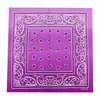 Nova Bandana Tie-dye Flor de Caju Única Lenço Quadrado Lenço Esportivo para Atividades ao Ar Livre e Ciclismo Lenço Triângulo de Algodão Absorvente de Suor