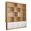 Estantería de pie, estante de almacenamiento multicapa para sala de estar, armario de pared integrado, armario de almacenamiento, estantería simple para estudiantes y uso doméstico