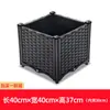 Caja para Cultivar Verduras con Ruedas, una Herramienta de Jardinería para Cultivar Verduras en Casa, Maceta para Verduras de Balcón, Maceta Grande para Flores de Azotea, Maceta Rectangular de Plástico