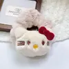 Linda Banda para el Cabello de Peluche de Dibujos Animados Tocado para Muñeca DIY Accesorios para el Cabello Hechos a Mano Banda Elástica Alta Regalos Pequeños Venta al por Mayor