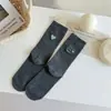 Calcetines para Mujer Estilo Coreano Dongdaemun Estilo Celebridad de Internet 2026 Otoño Nuevo Estilo Ab Bordado Letra Corazón Calcetines de Maternidad Calcetines de Media Pantorrilla