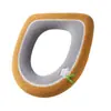 Nuevo cojín de asiento de inodoro engrosado para uso doméstico, funda de inodoro lavable, almohadilla de inodoro universal ampliada