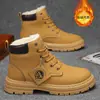Botas Martin de caña alta para hombre de otoño, zapatos de trabajo de moda estilo británico, zapatos casuales versátiles, zapatos deportivos para exteriores para hombre
