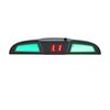 Radar de ré para carro mais vendido internacionalmente, display digital LED, buzzer de estacionamento, lembrete por voz, sonda de radar 4/6/8