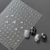Yitu Pegatinas para Uñas 3D Estrella Dorada Patrón Hormiga Estilo Simple y Exquisito Tendencia de Internet Pegatinas Decorativas Yt6835