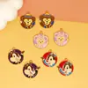 Accesorios de Dibujos Animados Periféricos Mickey Minnie para Manualidades Pato Donald Llavero de Aleación con Goteo de Aceite Decoraciones para Bolsos Colgantes