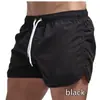 Shorts de praia masculinos transfronteiriços, shorts casuais esportivos de verão de 3 pontos, tamanho grande, folgado, para corrida, fitness, secagem rápida