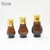 Botella de Aceite Esencial Marrón de 30 ml Tapa de Hongo Gotero 10 ml Botella Marrón de Calabaza Única Botella Mezcladora Botella Pulverizadora para Vino Medicinal