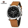Nuevo Reloj Mecánico Automático Multifunción Casual de Moda para Hombre Estilo Europeo y Americano Forsining