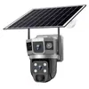 V380PRO solar 4G cámara domo exterior impermeable monitoreo HD sin cableado sonda de visualización remota por teléfono móvil