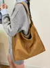 Bolsa Grande Estilo Perezoso con Textura, Bolsa de Hombro Grande de Gran Capacidad para Viajes Diarios, Bolso de Hombro Bajo el Brazo de Cuero Suave, Bolsa Grande de Nuevo Estilo para la Clase
