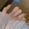 Accesorios Elegantes Mini Mariposa para Arte de Uñas, Lujo Ligero 3D Estilo Japonés Exquisito Decoraciones de Aleación para Uñas DIY Venta al por Mayor