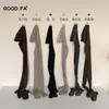 GOODFA2026 Leggings Novo Estilo Outono/Inverno Malha 240 Agulhas Mistura de Lã Alta Densidade Padrão Figure-8 Meia-Calça de Alta Qualidade