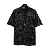 Camiseta de Manga Corta de Seda de Hielo para Hombre Verano Nueva Marca de Moda Ins Elástica de Secado Rápido Camiseta Holgada Delgada de Media Manga Sensación Hielo