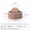 Artesanías de Madera Se Pueden Personalizar Difusor de Bolas de Nogal Madera Coche Horizontal Simple Redondo Adornos de Aromaterapia Difusor