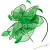Fashinator Tocados Europeos y Americanos Tela del Club de Jinetes Flor para el Cabello Accesorios para el Cabello Sombrero para Novia y Baile de Graduación Aro para el Cabello Pasador Doble Propósito