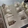 Bisagra de refrigerador congelador cerradura de puerta de congelador resorte de puerta bisagra de aleación de zinc accesorios bisagra de cierre de puerta de congelador