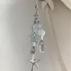 [Presente do Mar] Cordão de Estrela de Mar Ccd Miçangas Feitas à Mão Caseiro Coração Girly Corrente para Celular Ins Pingente Guben