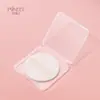 Chuanqier Puff de Veludo Flocado para Base Facial em Pó Compacto Macio Curto Substituição para Cushion Pó Fixador que Não Solta Pó