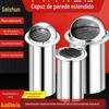 Coifa de Parede Estendida Personalizável em Aço Inoxidável Saída de Ar Externa Ventilação Coifa Extratora Cobertura de Exaustão Medida