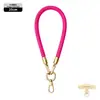 Cordón de alta gama original para teléfono móvil de 8 MM resistente para colgar en el cuello ajustable para exteriores anti-pérdida cuerda trenzada para muñeca dorada