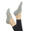 En Stock Envío DirectoNuevos Calcetines de Yoga Transfronterizos con Tira Cruzada, Punta Redonda, Talón Abierto y Puntos Antideslizantes para Ejercicios de Fitness en el Suelo