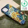 Funda de Teléfono Van Gogh Pintura al Óleo Girasol Manzana 18Promax Europea y Americana Anti-Caída Iphone17 Película Magnética Estuche Duro