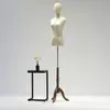 Mannequins de Vitrine para Loja de Roupas, Meio Corpo Feminino para Vestido de Noiva, Suporte de Exibição, Mannequim Feminino de Corpo Inteiro, Prateleira