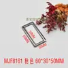 Hebillas Metálicas Rectangulares de Aleación de Zinc de Alta Gama al por Mayor para Bolsos, Accesorios de Ropa, Hebillas de Cinturón, Hebillas Rectangulares y Hebillas Ajustables