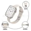 Correa de Silicona con Hebilla Inversa de Cintura Delgada Apple Adecuada para Apple iWatch Reloj Correa de Silicona 38/40/41mm