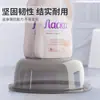 Lavatório Transparente Redondo Tamanho Grande Plástico Espessado Doméstico Dormitório Estudantil Lavar Roupas Lavatório Lavatório Lavador de Vegetais