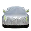 Cubierta de Coche Servicio de Envío Transfronterizo Dupont Oxford Forro Polar Protección Solar Impermeable Aislamiento Térmico Cobertura Total para Todas las Estaciones Cubierta Universal para Coche