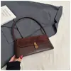 Bolso de axila vintage de nicho para commuting para mujer, Nuevo bolso de hombro con estampado de leopardo 2026, Bolso de mano moderno y único