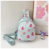 Bolsa de Peito Fofa para Crianças Portátil Pequena Carteira de Moedas para Menina Doce Acessórios Casuais de Compras Bolsa Transversal de Peito Tendência