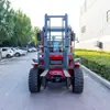 Empilhadeira off-road de 3-5 toneladas direto da fábrica para uso florestal, empilhadeira para carga e descarga logística, empilhadeira de quatro rodas motrizes de alta potência