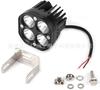 Luz de Trabalho LED para Carro Transfronteiriço 3 Polegadas 40W Luz Amarela Luz de Neblina Dianteira Coluna A Farol Veículo Off-Road Holofote Laser